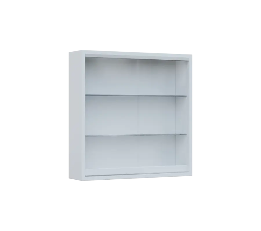 RE VT - 600 vitrína, 600x600x150, bílá